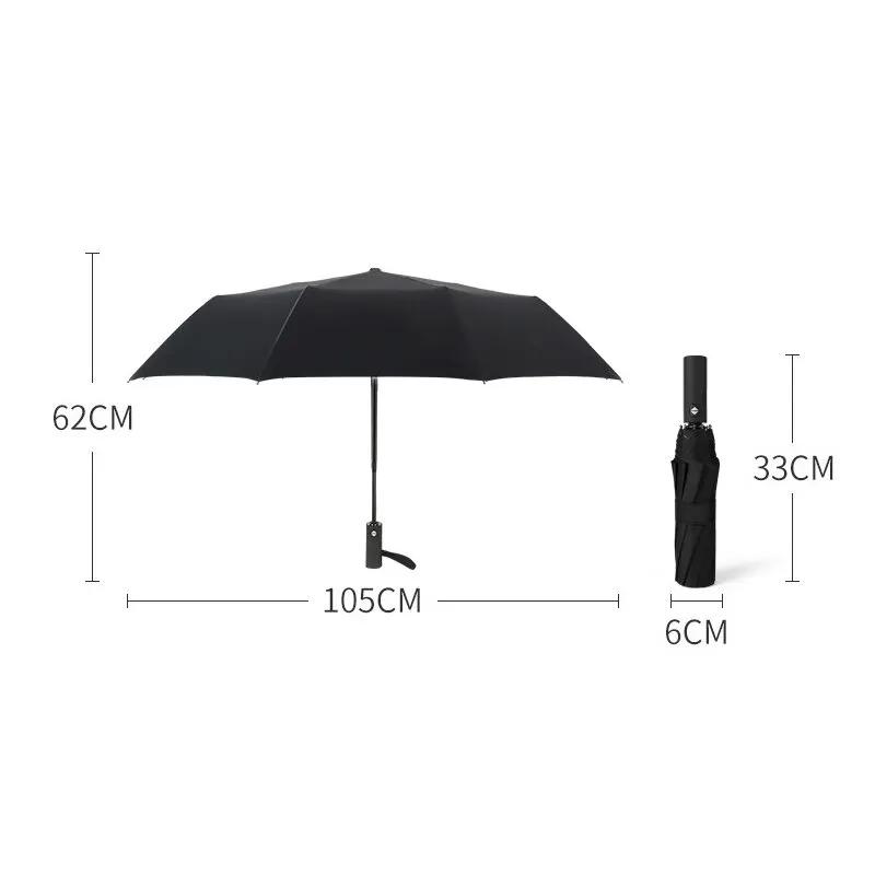 12 Bones Windproof Double Layer Resistant Umbrella Fully Automatic Rain Men Women Luxury Business Male Large Umbrellas Parasol KTY