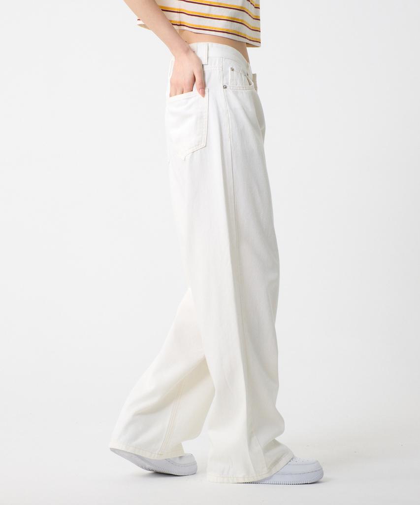 UNKNOWN PLANET Daily Cotton Pants White