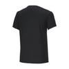 Mizuno Training Wear Short Sleeve with Big Size L T-Shirt Logo, Moisture-Wicking, Quick-Drying, Black, (32MAA155)