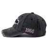 Unisex Retro Style Baseball Cap 1968 Letter Embroidery Cotton Cap Men Women Fashion Dad Hats
