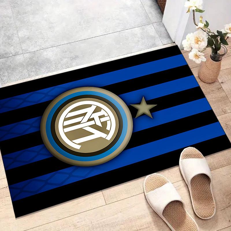 I-Internazionale Milano (8)Printed Area Rug Carpet for Bedroom Living Room Home Decor Rugs Mat Non Slip Mat Rug for Bedside