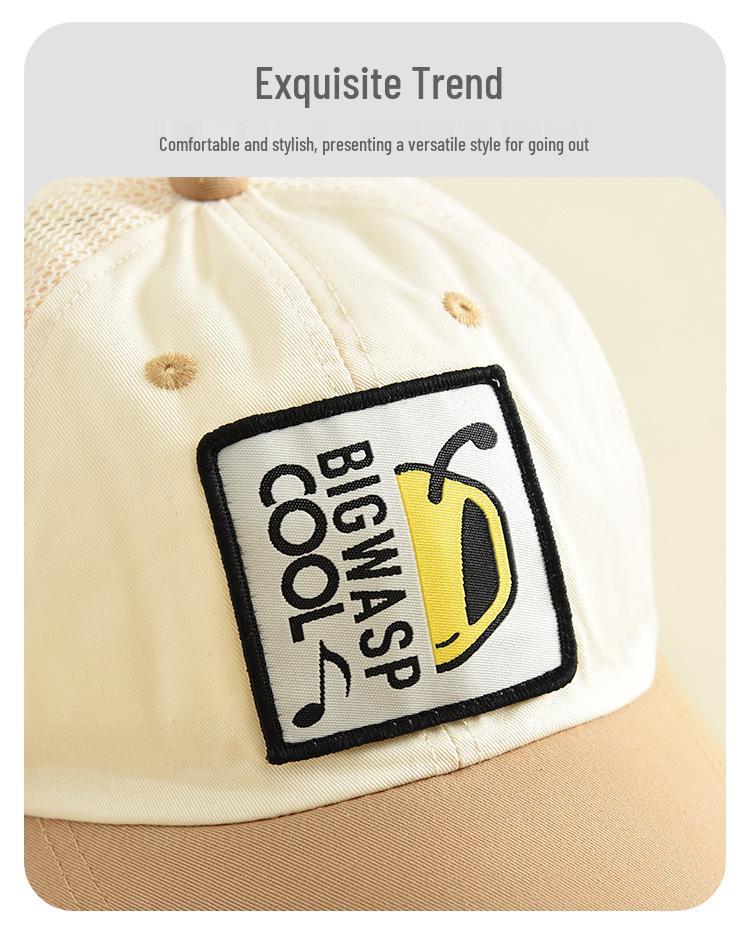 Trendy Color Block Baseball Cap - Breathable Outdoor Sports Hat