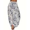 Women's New Printed Loose Casual Wide Leg Pants Harlan Pants
