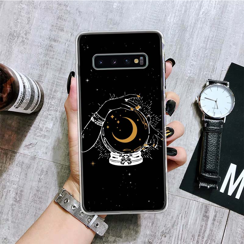 Moon Mystery Totem Witche Phone Case For Samsung Galaxy S26 S25 Edge S24 S23 FE S22 Ultra S21 Plus S20 + Fundas Cover Coque Gala