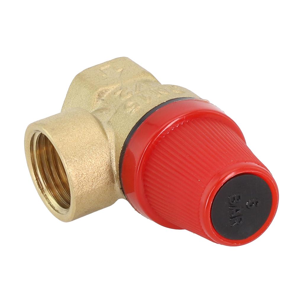 Diaphragm Brass Safety Valve 1/2 Inch Pressure Level 3 Bar To 6 Bar Drain Valve With A Standard 1/2 Inch Connection