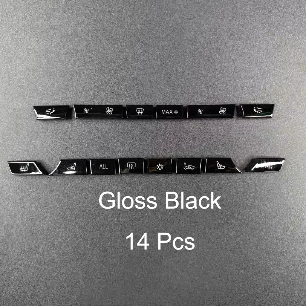 Ovládací panel klimatizace a topení Tlačítko rychlosti ventilátoru Kryt pro BMW řady 5/7 F07 GT/F10/F11 F01/F02 Car-styling
