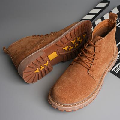 2024 Neuankömmling Herren Leder Mode High Top Schuhe Allround Herren Bequeme Motorradstiefel Luxusmarke Herren Stiefeletten