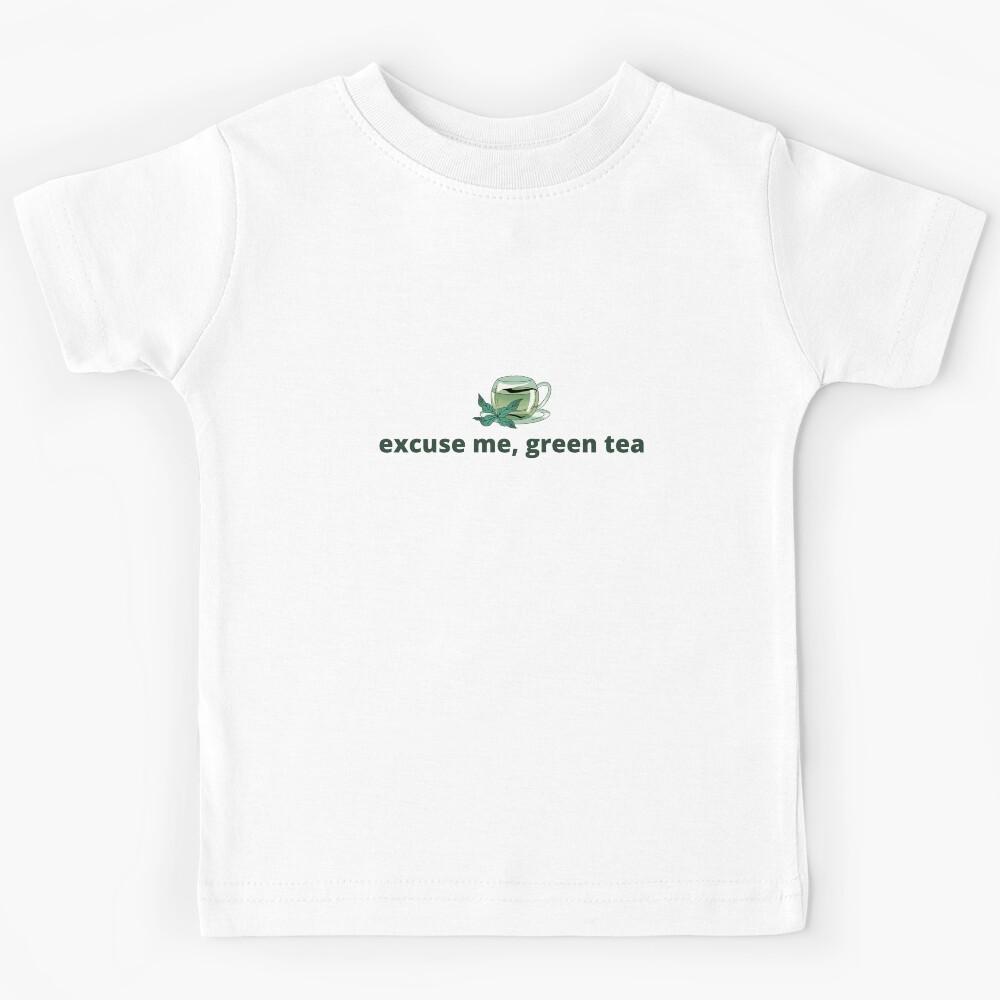 excuse me, green tea Kids T-Shirt 110