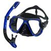 Diving Mask Snorkel Set Professional Tempered Glass Panoramic Diving Set