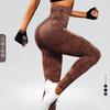High Waist Butt Lifting Seamless Yoga Leggings Quick Dry Camo Workout Pants