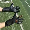 ROXXANA Hochleistungs-Schutz-Erwachsenen-Fußballtorwarthandschuhe - Rutschfest mit Latex-Grip | Ideal für Training & Spiele