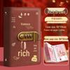 Large Capacity Cash Savings Book with Combination Lock for Wealth Management and Banknote Protection