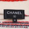 CHANEL Domestic regular P64262K60201 cashmere stripe knit jacket tops 38 off whiteUsed