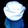 7 Farben Rose Blume LED Nachtlicht Schlafzimmer Geschenk Romantische kleine Nachtlampe