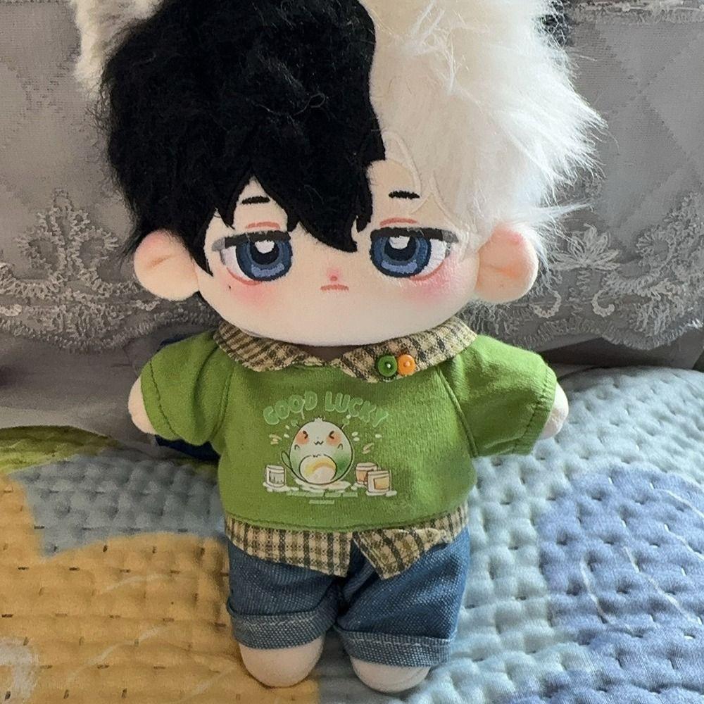 Hoodie 20CM Cotton Doll Clothes Casual Suit Plush Toys Clothes Stuffed Doll Suit  Doll Accessories