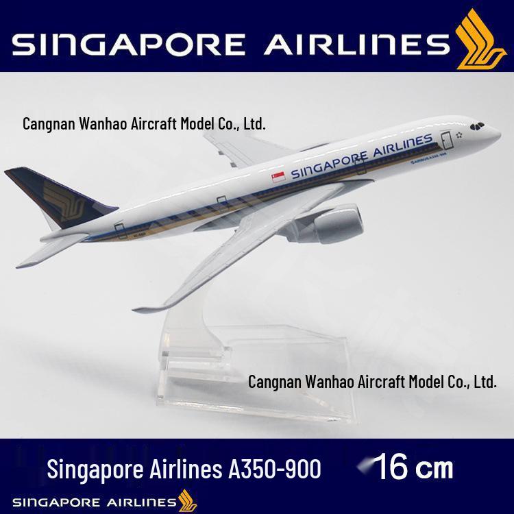 Специальное издание 16 см Модель самолета A350 - Коллекция Cathay Pacific & Malaysia Airlines Vietnam