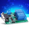 2 Channel Serial Port Relay Module RS232 UART Protocol DB9 Interface Remote Control Switch Board TB3