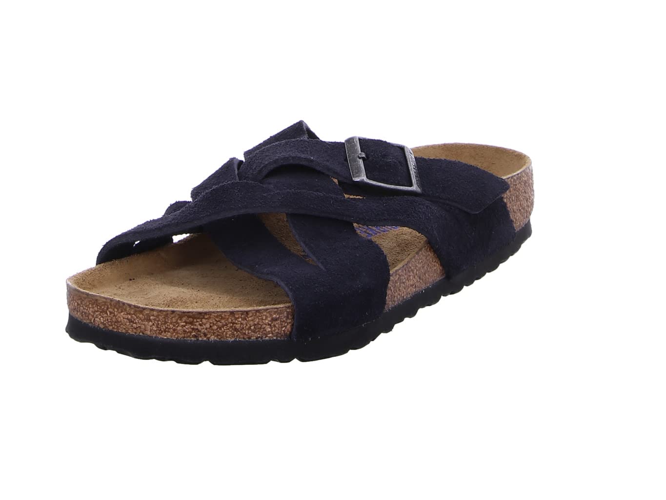 

Birkenstock 1020935 LUGANO SFB Lugano Мягкая стелька Замшевая кожа Обычные сандалии, Полуночный, Ширина, 43-28.0см