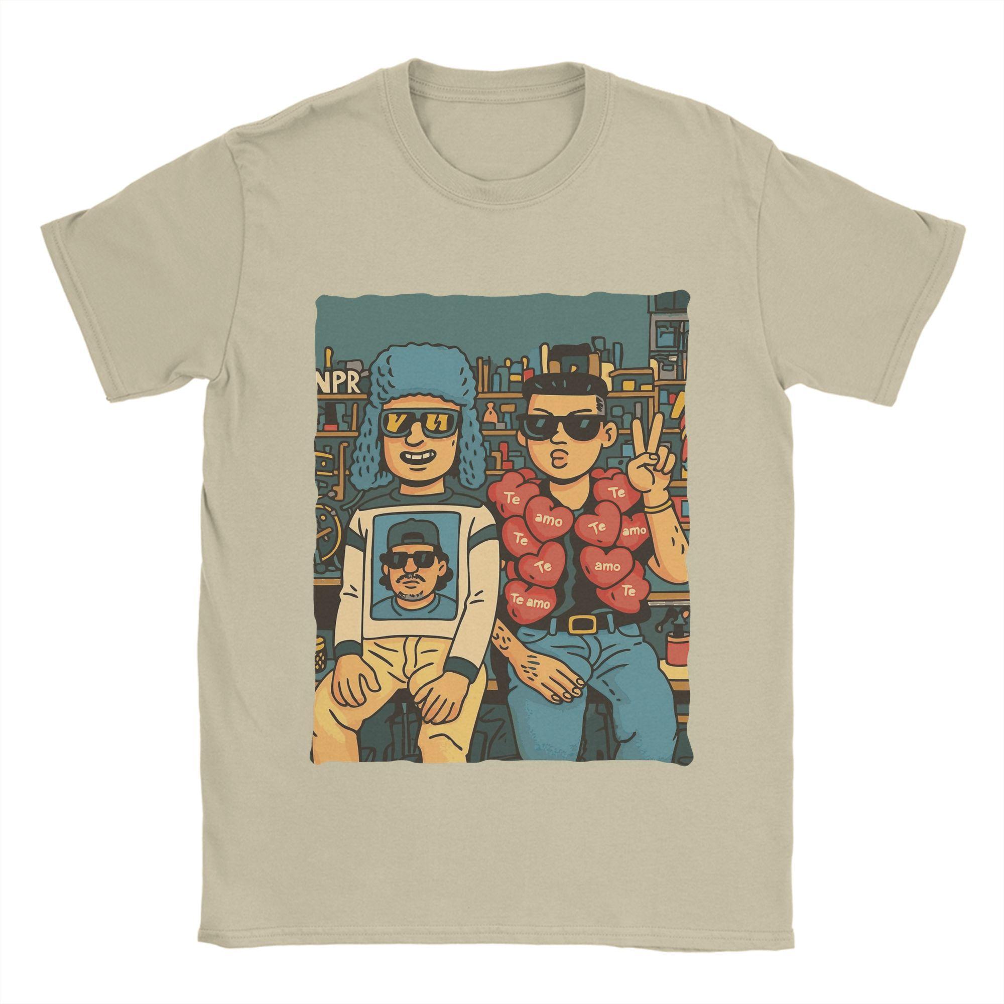 

CA7RIEL & Paco Amoroso Papota Tour T Shirts Men s Pure Cotton Funny T-Shirt O Neck Tee Shirt Short Sleeve Clothes Party XL