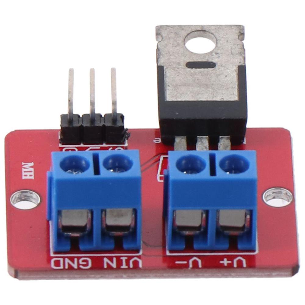 5pcs IRF520 MOSFET red Microcontroller irf520 mosfet Button Drive for Arduino  MCU  ARM Arduino