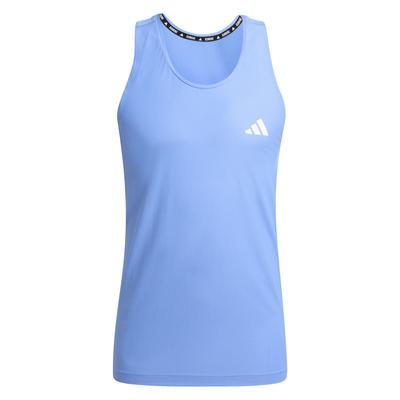 Striped Logo Pattern Vest Men Tops Blue JW9681