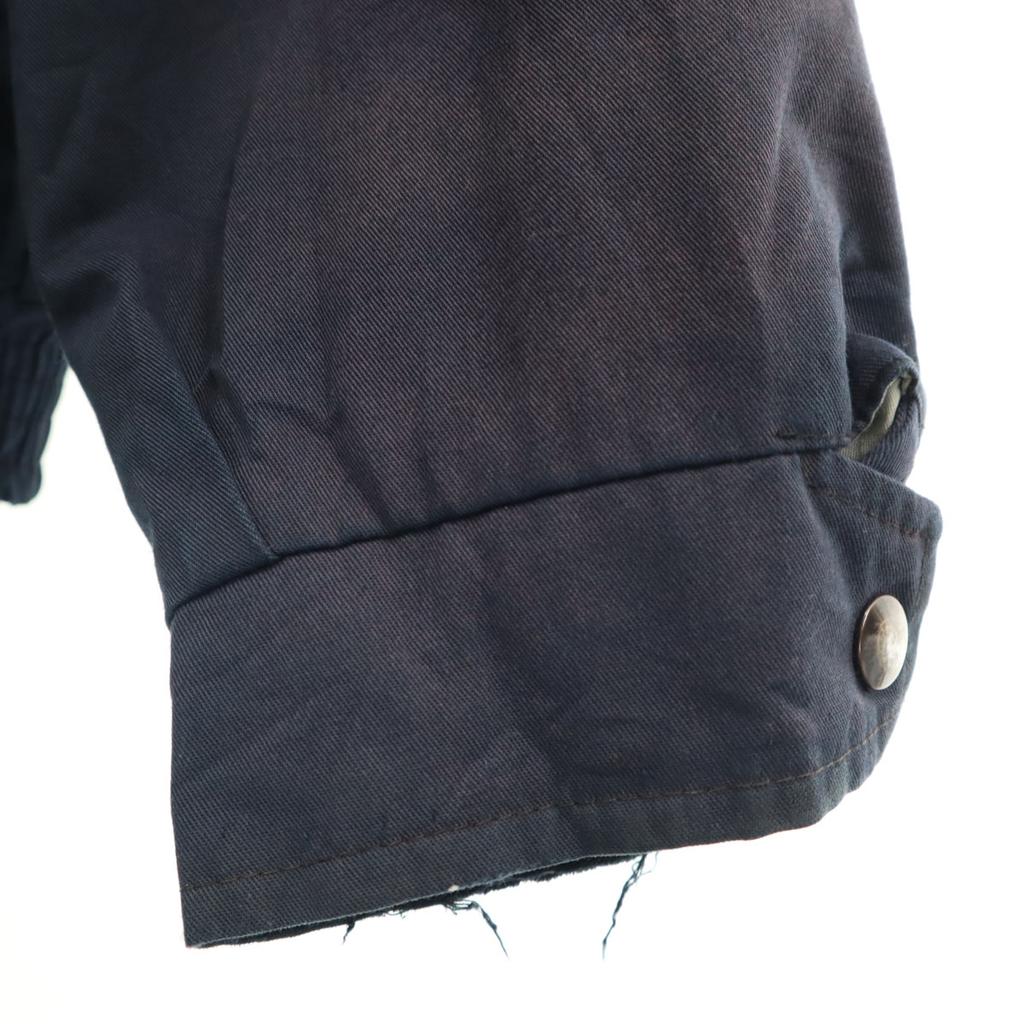Canadian Army 90s Old Police Jacket 42 Navy Men's Used