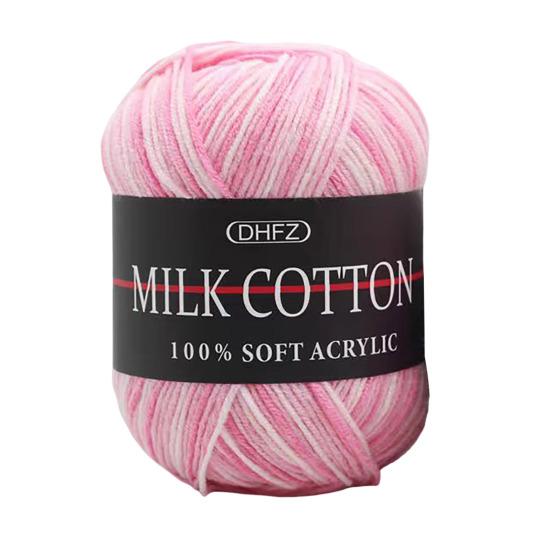 Gomitolo di Filato Multicolor 7,7 Iarde Filato in Fibra Acrilica Filato Colorato per Uso Artigianale per Lavorare a Maglia Uncinetto Maglioni Sciarpe Cappelli Bambole Artigianato Fai da Te