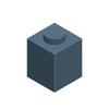 50g/116Pcs 3005 1x1 Building Block Moc High 1-Hole Color Spare Parts Compatible with Brick DIY Children's Toy Assembly