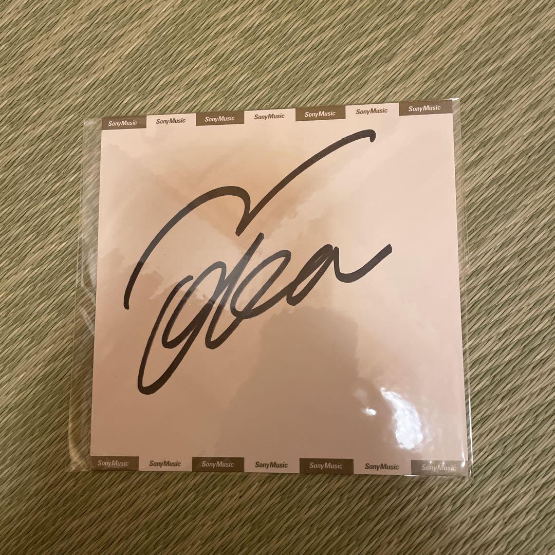 

[USED] adieu Moka Kamishiraishi autograph (adieu2 first press limited edition bonus)