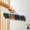 Clear Plastic Compartment Makeup Organizer Box Dustproof Jewelry Hair Accessories Desktop Storage Case