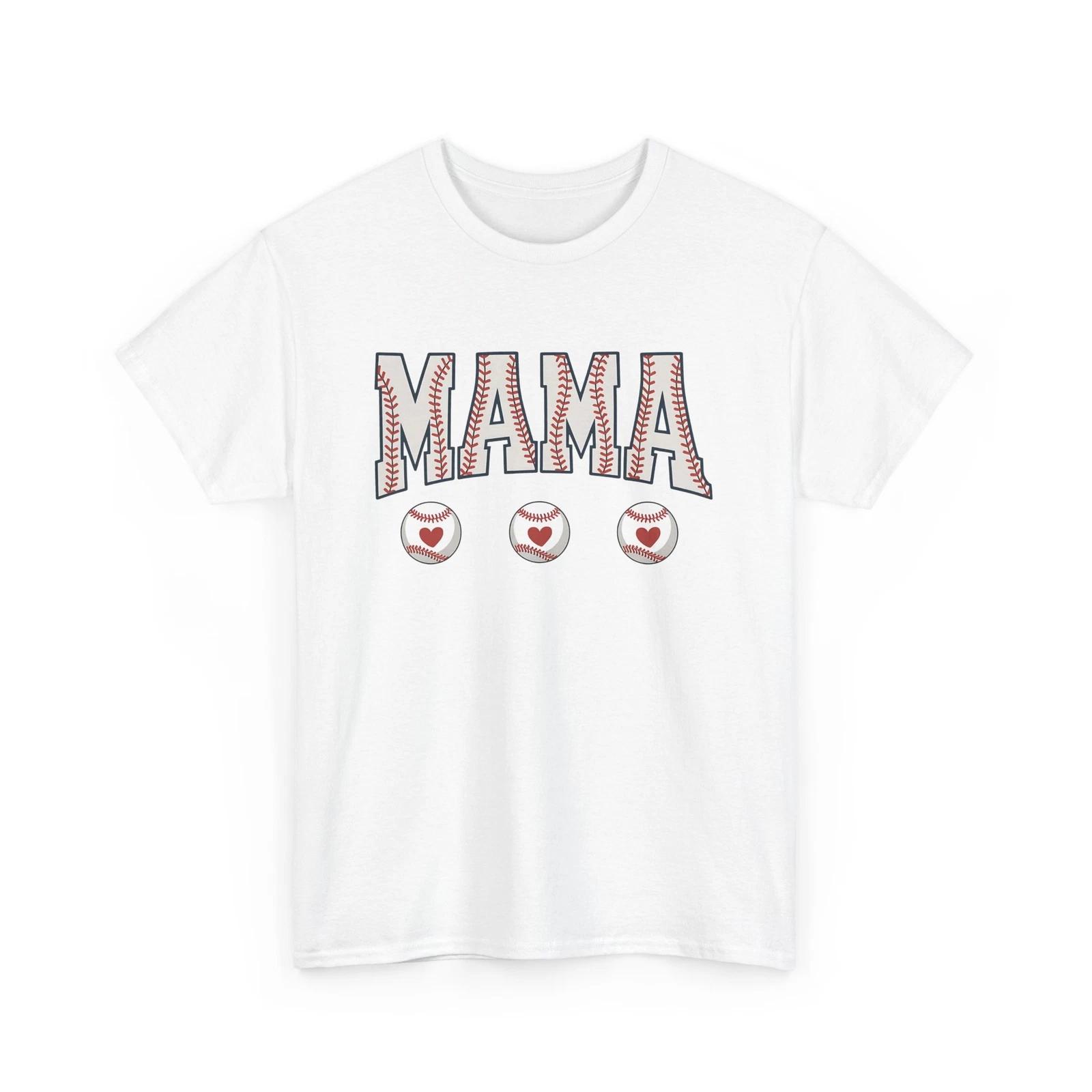 Baseball T-Shirt | Funny Baseball Fan Tee | Baseball Mama Shirt S