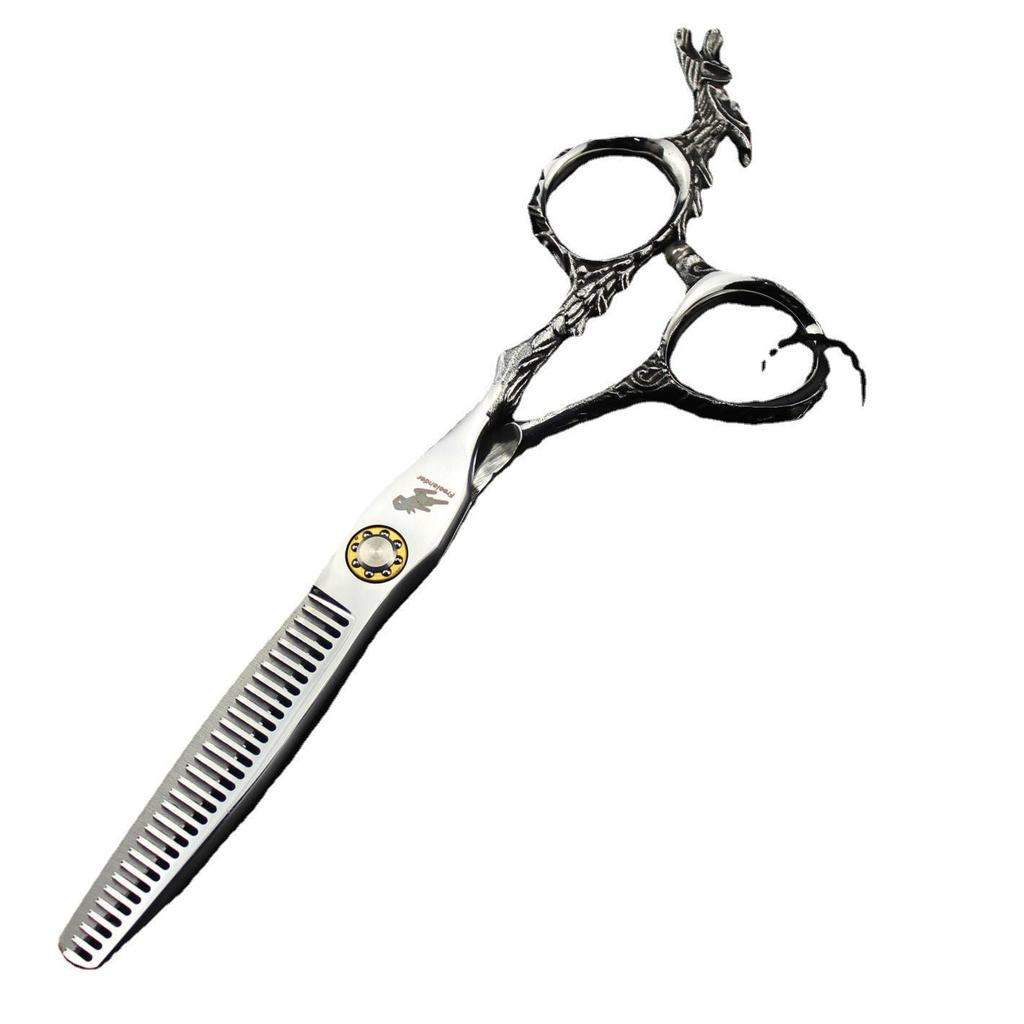 6.0" Dragon Handle Hairdressing Shears - Straight, Thinning, and Bangs Shears