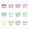 Kuretake ZIG Calligraphy II Water-Based Pens, 12 Colors Set, Model TC-3100/12V