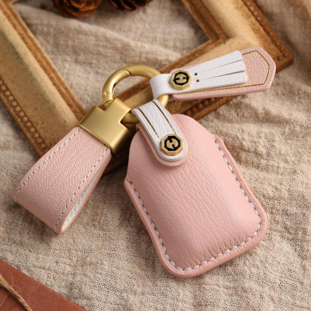 Suzuki Jimny Nodoma JC74W Key Front New Jimny 64 Spacia Custom Key XBEE Genuine Leather Smart Key Custom Dress Up Dark Pink 2 [smasol] Cover, End,