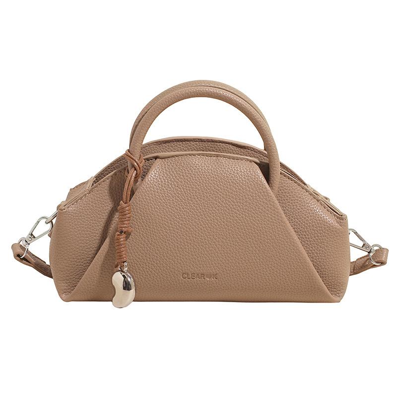 New Casual Portable Small Square Bag Women's Fashion Solid Color Shoulder Messenger Bag