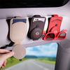 ARE4  1Pcs Car Glasses Clip Sun Visor Sunglasses Card Holder Accessory For Nismo Qashqai Juke X-Trail Pulsar Teana GTR
