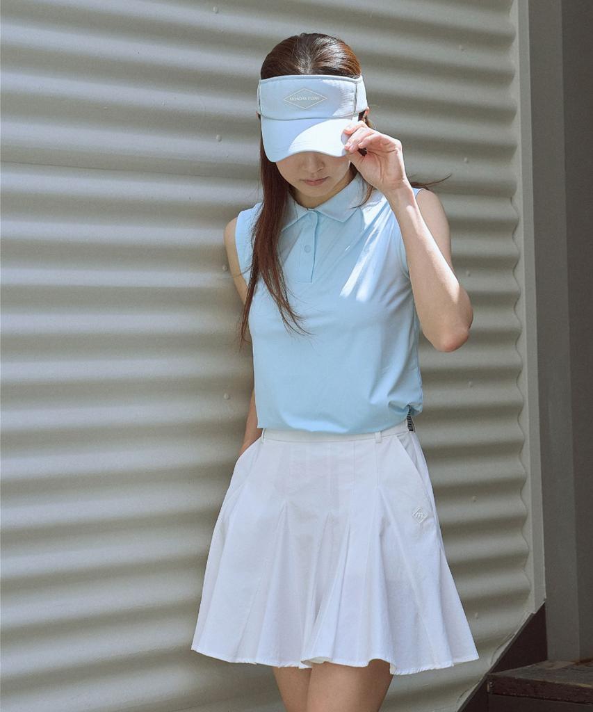 MONDAYFLOW Monthly Swing Skirt_White