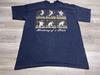 Vintage Anatomie eines Pitch Baseball T-Shirts Größe XL USA Hergestellt 90er MLB Grafik T-Shirt