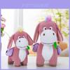 Adorable Plush Donkey Backpack Toy Cute Stuffed Animal Doll Gift For Girls Birthday