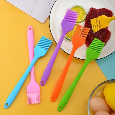 Silikon Pişirme Fırçası Çevre Dostu Barbekü Kek Fırçası Yağ Kalemi Tereyağı Hamur Fırçası Barbekü Aleti Pişirme Mutfak Aletleri