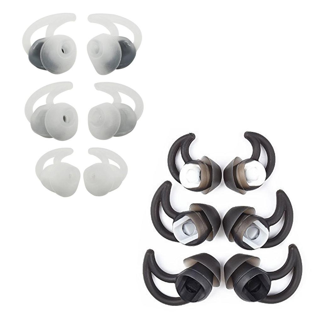 Silikonové pouzdro na sluchátka pro BOSE IE2 QC30 Soundsport Kryty Špunty do uší Vložky do uší Čepičky Koncovky do uší Zátky do uší Polštářek 3 páry