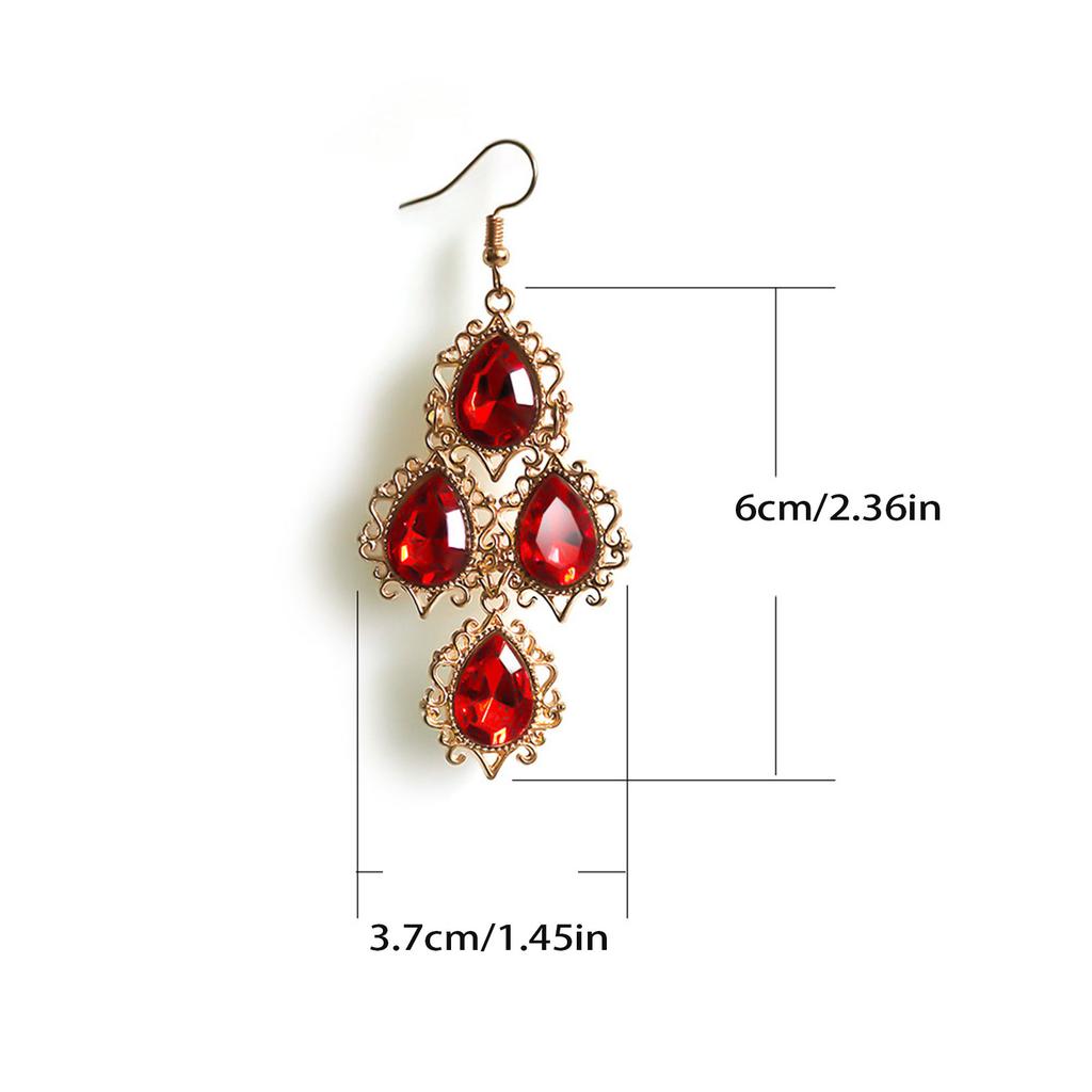 Pair of Beautiful Multicolor Dangle Earrings Drop Designs Elegant Comfortable for Women Daily Wear