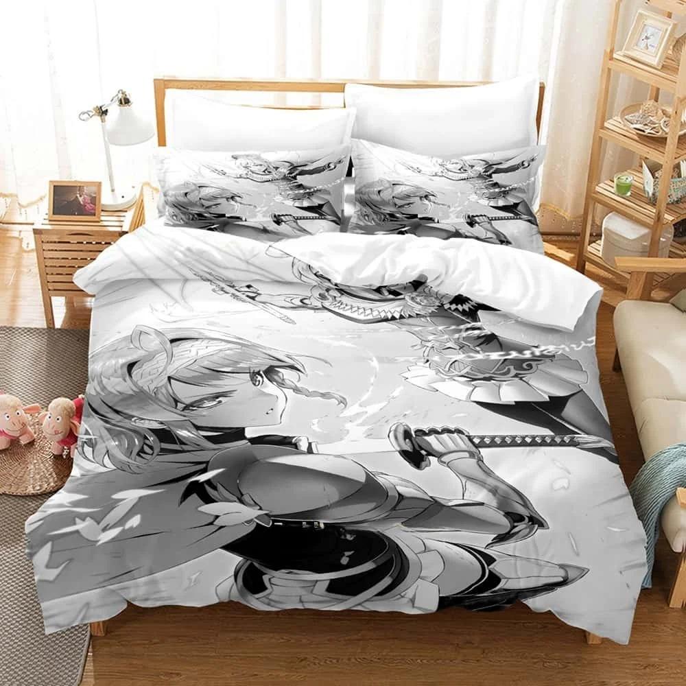 Anime The Testament of Sister New Devil Bedding Set Single Twin Full Queen King Size Bed Set Adult Kid Bedroom Duvet cover Sets Tool