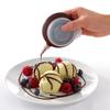 Silikon Spritzwerkzeug, Schokoladen-Marmeladen-Extruder mit 5 Spritztüllen, Macaron, Creme, Schokolade