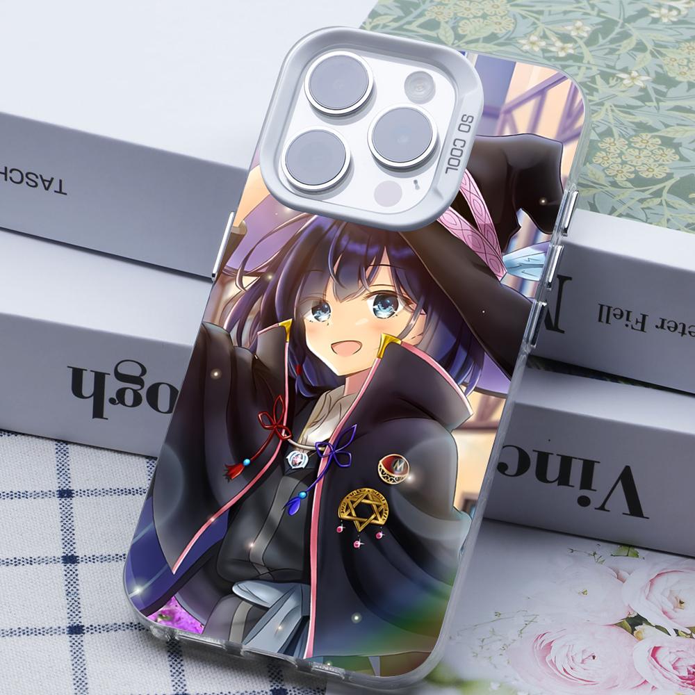 Wandering Witch Saya Phone Case for iPhone 17 16 15 14 13 12 11 X XR XS Air Pro Max Plus White Colorful Silver Cover