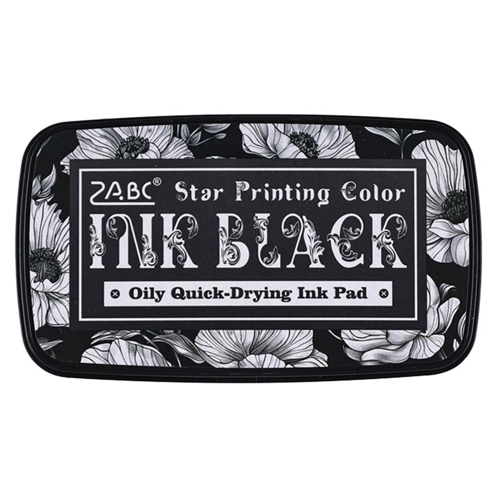 Almohadilla de Tinta Color Surtido para Journaling y Scrapbooking Color de Tinta Tradicional Almohadilla de Tinta a Base de Aceite Almohadilla de Tinta Artesanal Lavable