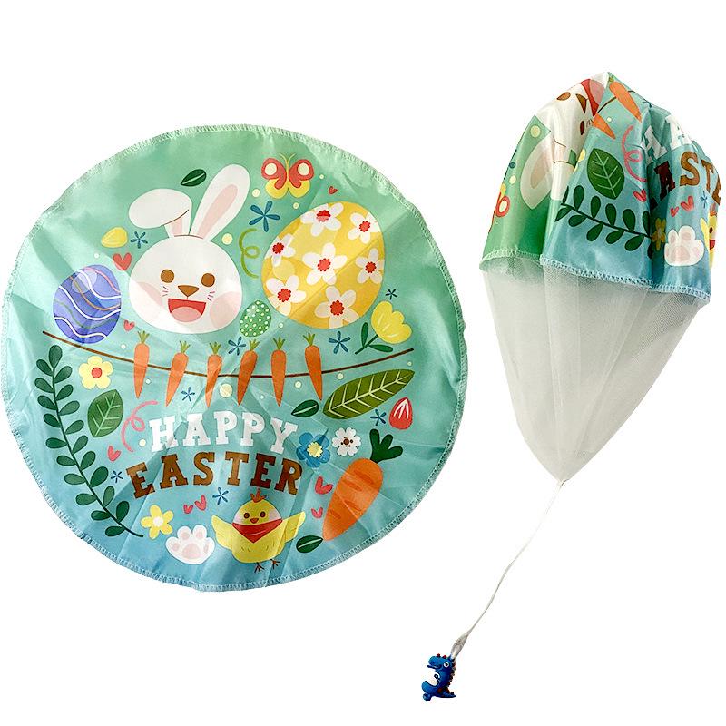 Kids' Hand-Thrown Parachute Toy for Outdoor Fun - Perfect for Kindergarten, Chicken Dinner Airdrops, Easter, and New Year’s Gifts