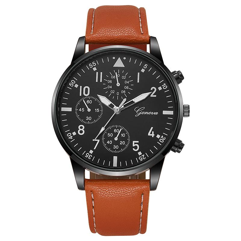 

Модные стили Мужские кварцевые часы Оригинальный дизайн Мужские наручные часы Топ бренд Мужские Лучшие подарки Часы коричневый