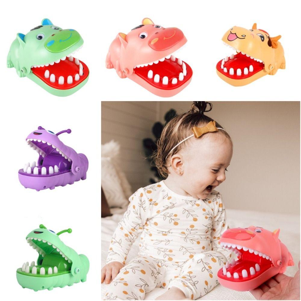 

Plastic Favors Biting Hands Caterpillar Games Dentist Toy Hand-biting Cow Kids Gifts