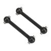 2 Stück RC Auto Hinterradantriebswelle Metall Hinterer Knochen für ZD Racing 116 S16 EX16 16426 2011 RC Auto